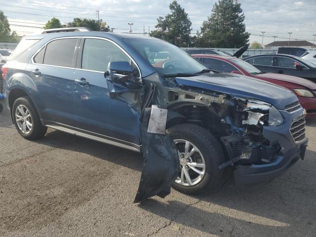 2GNFLFEK5H6220744 - 2017 CHEVROLET EQUINOX LT BLUE photo 4