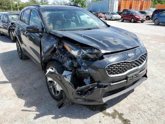 KNDPN3AC2L7633881 - 2020 KIA SPORTAGE EX BLACK photo 4