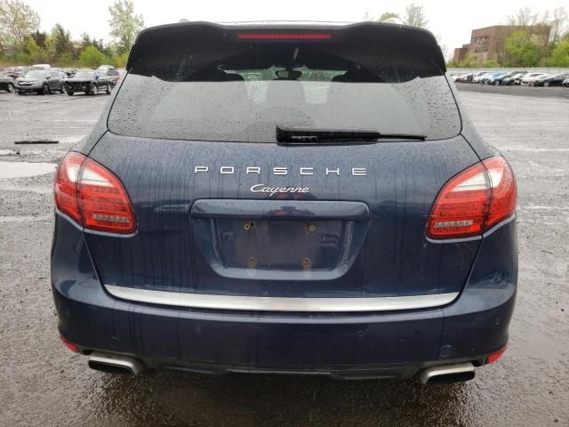 WP1AA2A23BLA03553 - 2011 PORSCHE CAYENNE BLUE photo 6