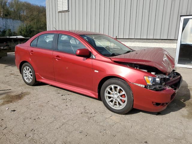 JA32U2FU0EU002624 - 2014 MITSUBISHI LANCER ES/ES SPORT RED photo 4