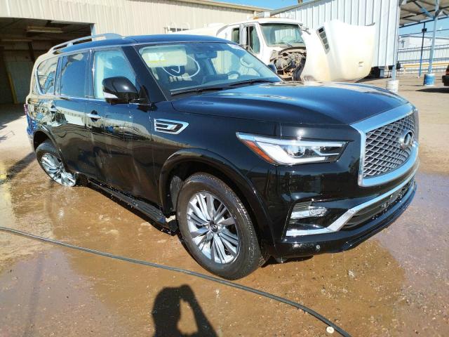 JN8AZ2AE7N9291359 - 2022 INFINITI QX80 LUXE BLACK photo 1