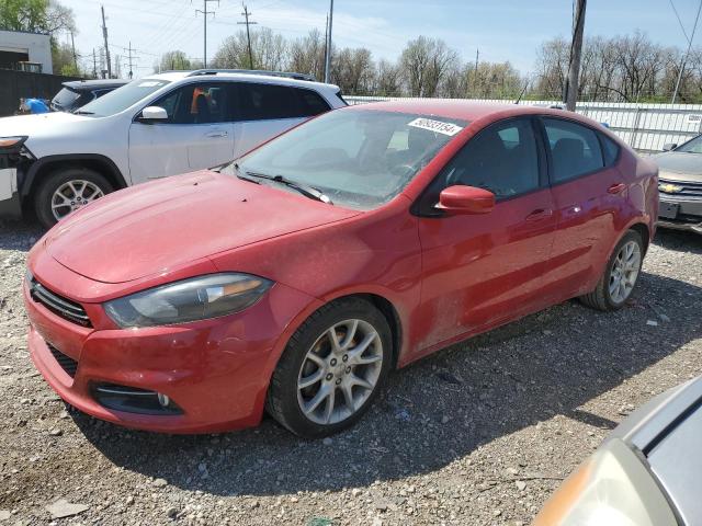 1C3CDFBA7DD316119 - 2013 DODGE DART SXT RED photo 1