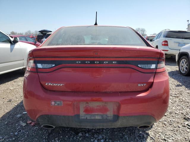 1C3CDFBA7DD316119 - 2013 DODGE DART SXT RED photo 6