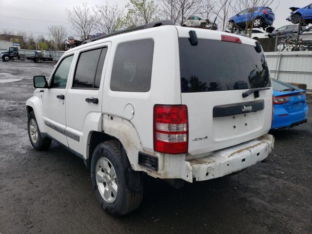 1J4PN2GK5BW523320 - 2011 JEEP LIBERTY SPORT WHITE photo 2