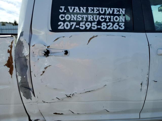 3C6UR5DL0EG143310 - 2014 RAM 2500 SLT WHITE photo 10