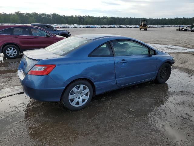 2HGFG1B60AH518346 - 2010 HONDA CIVIC LX BLUE photo 3