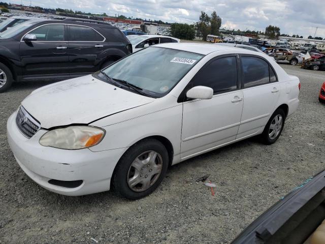 1NXBR32E56Z599967 - 2006 TOYOTA COROLLA CE WHITE photo 1