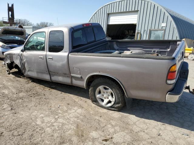 5TBBT4410YS051252 - 2000 TOYOTA TUNDRA ACCESS CAB 银色 照片 2