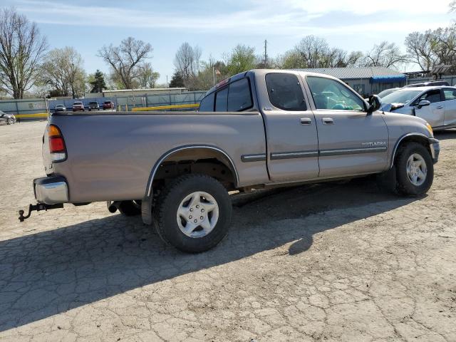 5TBBT4410YS051252 - 2000 TOYOTA TUNDRA ACCESS CAB 银色 照片 3