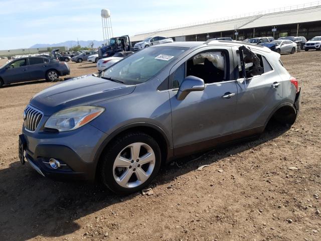 KL4CJBSBXFB041750 - 2015 BUICK ENCORE CONVENIENCE GRAY photo 1