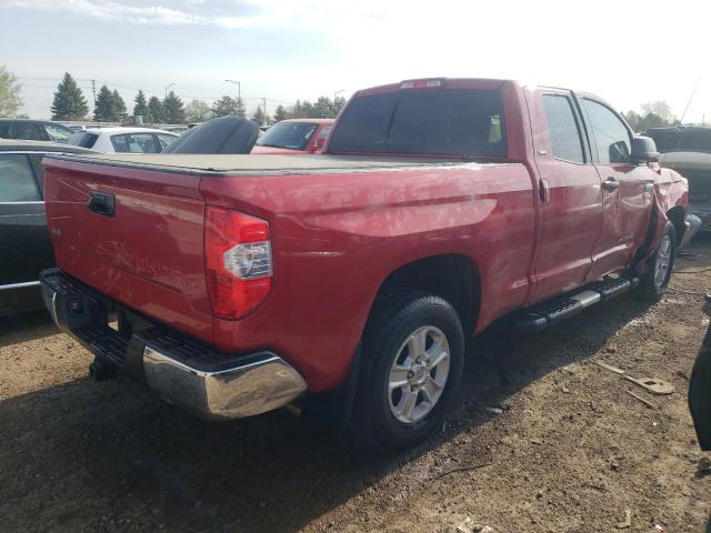 5TFUW5F15GX498579 - 2016 TOYOTA TUNDRA DOUBLE CAB SR/SR5 RED photo 3