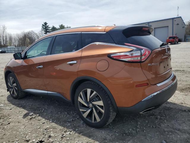 5N1AZ2MH1GN103295 - 2016 NISSAN MURANO S ORANGE photo 2