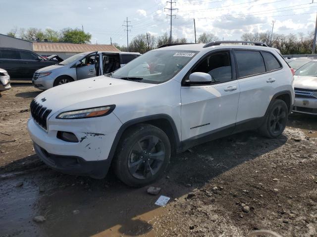 1C4PJLCB9GW165692 - 2016 JEEP CHEROKEE LATITUDE WHITE photo 1