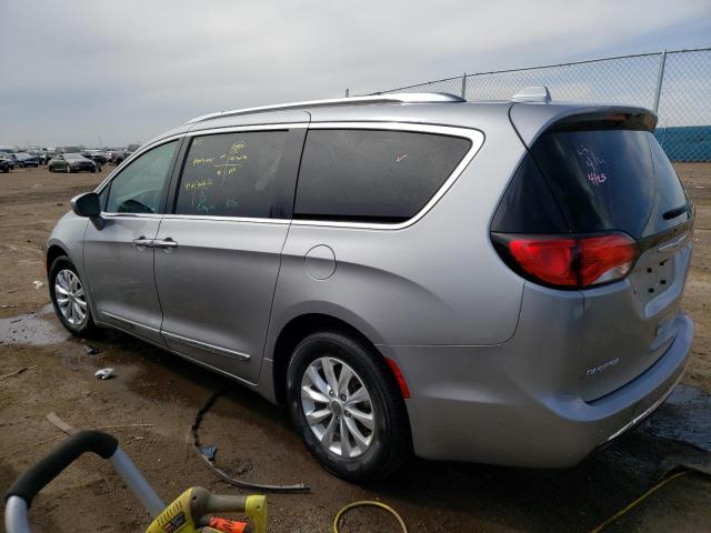 2C4RC1BG9JR357361 - 2018 CHRYSLER PACIFICA TOURING L ვერცხლისფერი ფოტო 2