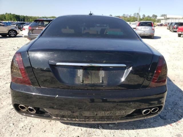 ZAM39NKA7D0066665 - 2013 MASERATI QUATTROPOR S BLACK photo 6