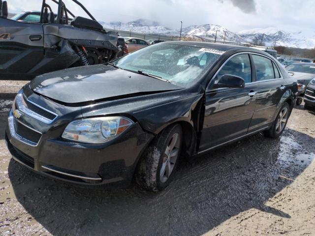 1G1ZC5EUXCF190021 - 2012 CHEVROLET MALIBU 1LT BLACK photo 1