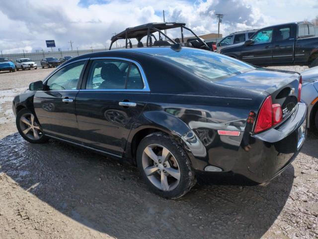 1G1ZC5EUXCF190021 - 2012 CHEVROLET MALIBU 1LT BLACK photo 2