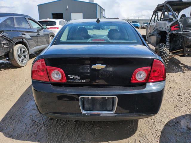 1G1ZC5EUXCF190021 - 2012 CHEVROLET MALIBU 1LT BLACK photo 6