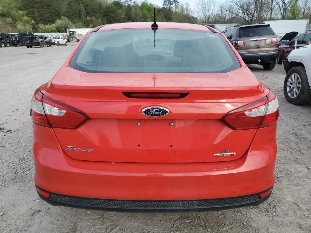 1FADP3F24DL152655 - 2013 FORD FOCUS SE RED photo 6