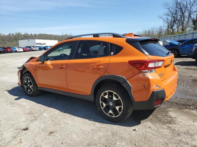 JF2GTABC8JH222731 - 2018 SUBARU CROSSTREK PREMIUM ORANGE photo 2