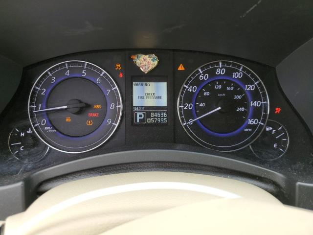 JN1AJ0HR9BM855184 - 2011 INFINITI EX35 BASE Սպիտակ լուսանկար 9