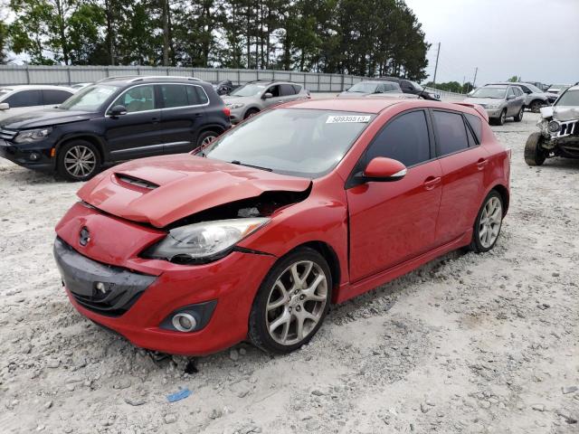 JM1BL1L38C1634621 - 2012 MAZDA SPEED 3 RED photo 1