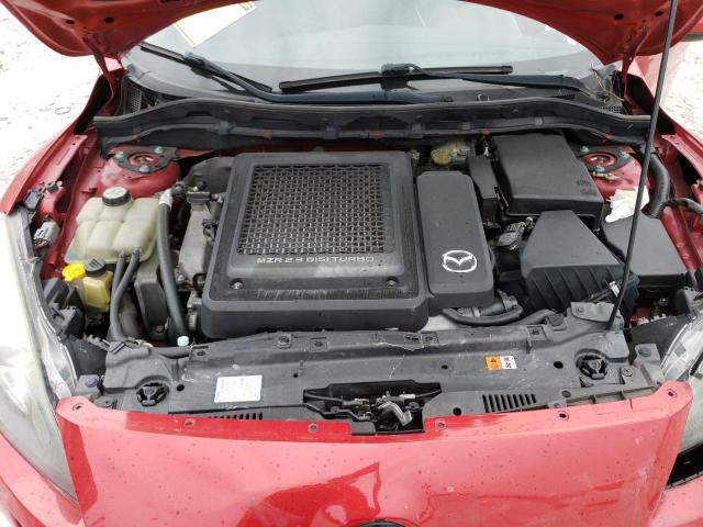 JM1BL1L38C1634621 - 2012 MAZDA SPEED 3 RED photo 11