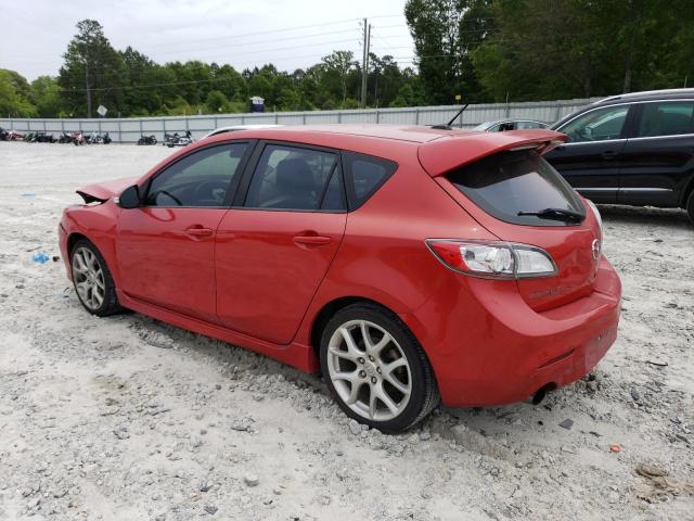 JM1BL1L38C1634621 - 2012 MAZDA SPEED 3 RED photo 2