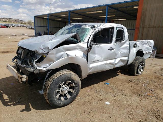 5TEUU42NX6Z193367 - 2006 TOYOTA TACOMA ACCESS CAB ვერცხლისფერი ფოტო 1