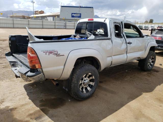 5TEUU42NX6Z193367 - 2006 TOYOTA TACOMA ACCESS CAB ვერცხლისფერი ფოტო 3