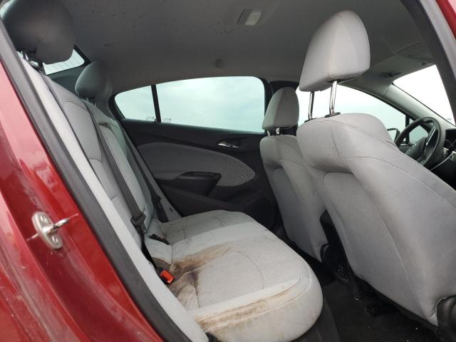 1G1BE5SM5K7128521 - 2019 CHEVROLET CRUZE LT RED photo 10