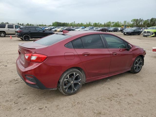 1G1BE5SM5K7128521 - 2019 CHEVROLET CRUZE LT RED photo 3