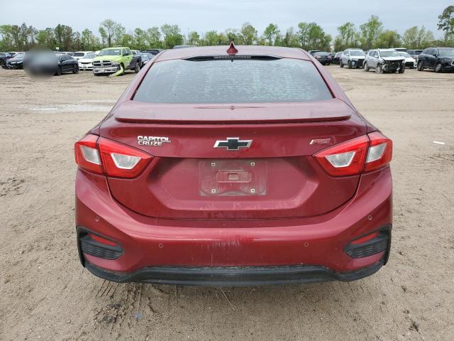 1G1BE5SM5K7128521 - 2019 CHEVROLET CRUZE LT RED photo 6