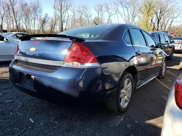 2G1WB5EN8A1208910 - 2010 CHEVROLET IMPALA LT BLUE photo 3