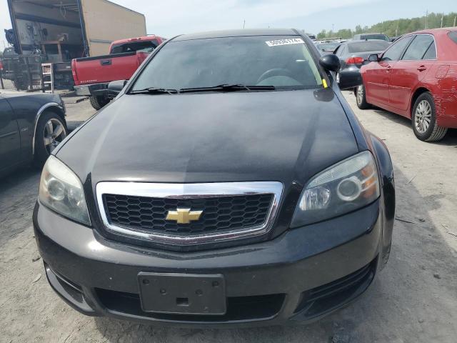 6G1MK5U26DL825688 - 2013 CHEVROLET CAPRICE POLICE BLACK photo 5