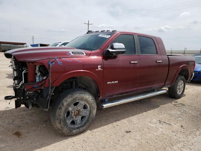 3C6UR5NL2MG610160 - 2021 RAM 2500 LARAMIE BURGUNDY photo 1