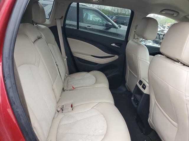 LRBFXASA0HD049350 - 2017 BUICK ENVISION PREFERRED RED photo 11