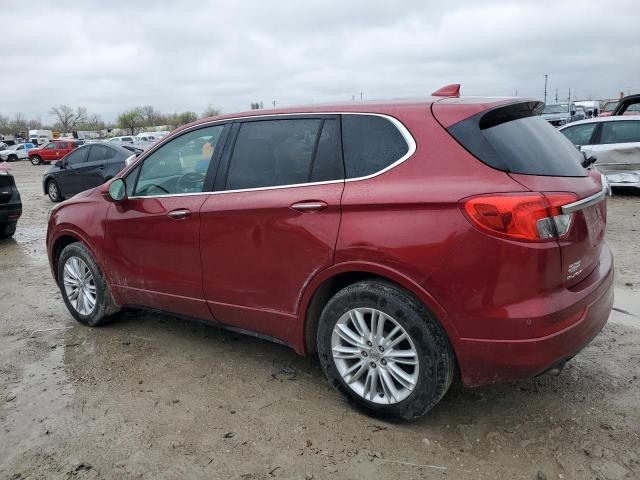 LRBFXASA0HD049350 - 2017 BUICK ENVISION PREFERRED RED photo 2
