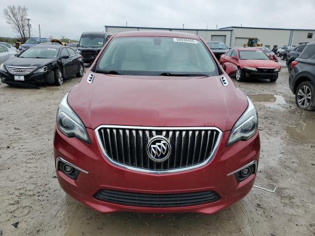 LRBFXASA0HD049350 - 2017 BUICK ENVISION PREFERRED RED photo 5
