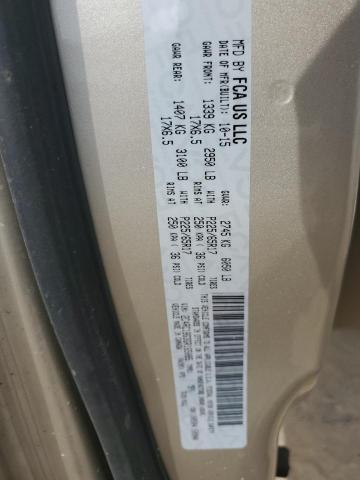 2C4RC1BG3GR165085 - 2016 CHRYSLER TOWN & COU TOURING Bej foto 12