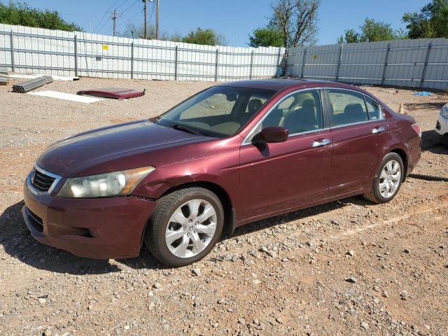 1HGCP368X8A077456 - 2008 HONDA ACCORD EXL BURGUNDY photo 1