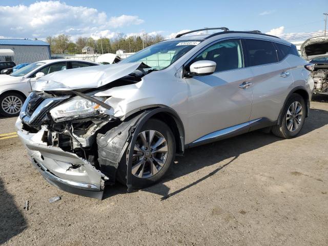 5N1AZ2MH2HN108751 - 2017 NISSAN MURANO S SILVER photo 1