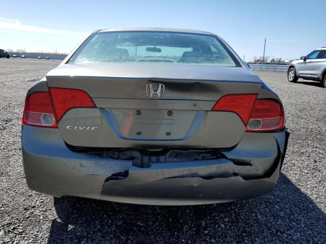 2HGFA16316H014123 - 2006 HONDA CIVIC DX VP TAN photo 6