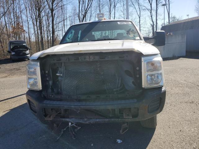 1FT8W3B61CEA58310 - 2012 FORD F350 SUPER DUTY WHITE photo 5