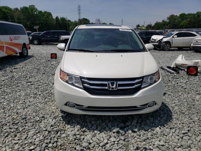 5FNRL5H96HB018062 - 2017 HONDA ODYSSEY TOURING WHITE photo 5