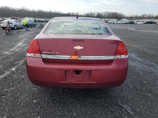 2G1WT58K069318258 - 2006 CHEVROLET IMPALA LT RED photo 6