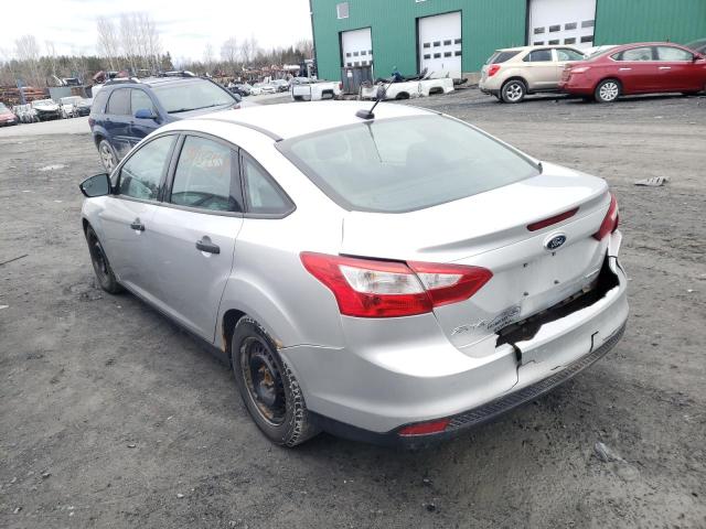 1FADP3E23EL200911 - 2014 FORD FOCUS S SILVER photo 2