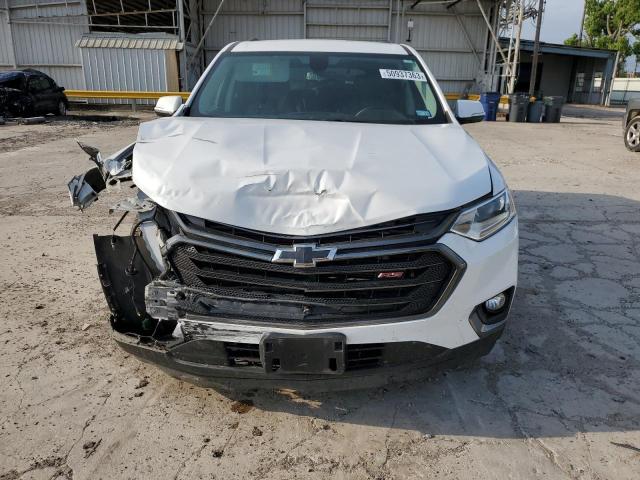 1GNERJKX8KJ162569 - 2019 CHEVROLET TRAVERSE RS WHITE photo 5