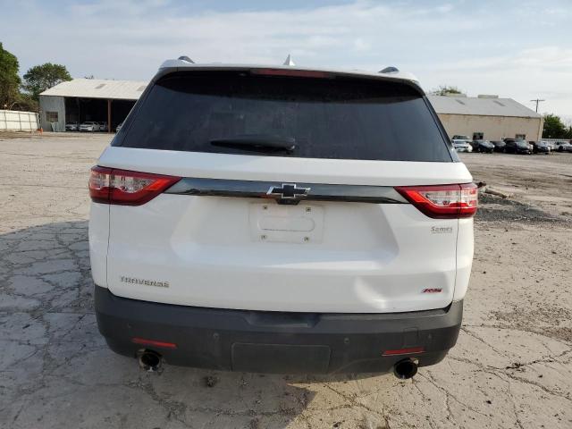 1GNERJKX8KJ162569 - 2019 CHEVROLET TRAVERSE RS WHITE photo 6