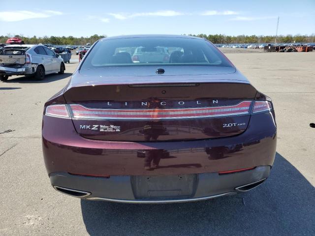 3LN6L5F93HR664143 - 2017 LINCOLN MKZ RESERVE 栗色 照片 6